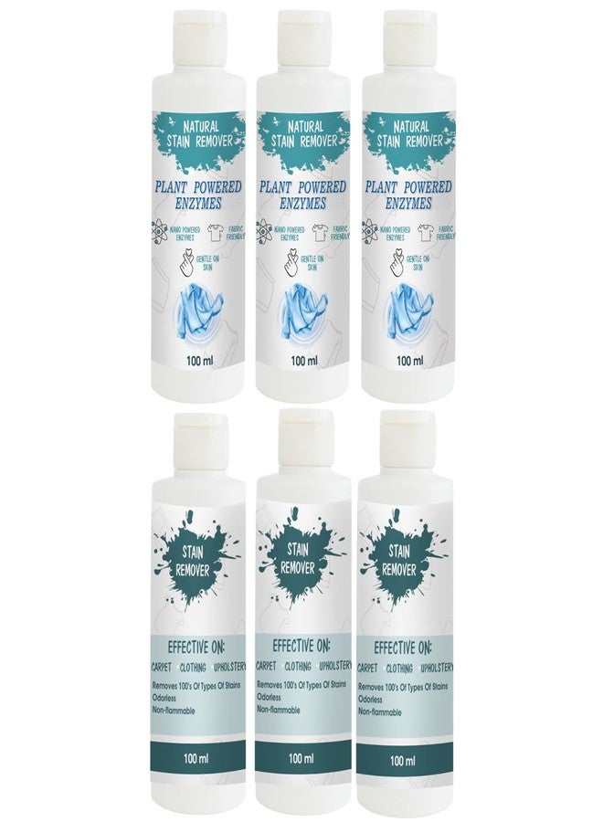 TOOVUS Stain Remover Combo Pack of Shirt (Pack of 3), Sky (Pack of 2) and Sky Stain Remover | Multi-Surface Cleaning Solution for Clothes, Fabrics, Upholstery (100 g Each) - Image 1